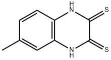 6-甲基-2,3-喹喔啉二硫雜環(huán)戊二烯 結(jié)構(gòu)式