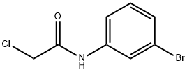 N-(3-BROMOPHENYL)-2-CHLOROACETAMIDE Struktur