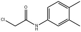 2-chloro-N-(3,4-dimethylphenyl)acetamide Struktur