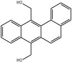 7,12-dihydroxymethylbenz(a)anthracene Struktur