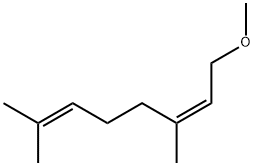 (Z)-1-methoxy-3,7-dimethylocta-2,6-diene  Struktur