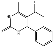 5-ACETYL-6-METHYL-4-PHENYL-3,4-DIHYDRO-1H-PYRIMIDIN-2-ONE Struktur