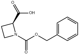 (S)-N-CBZ-AZETIDINE-2-CARBOXYLIC ACID Struktur