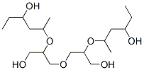 Propanol, oxybis(methyl-2,1-ethanediyl)oxybis- Struktur