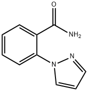 2-(1H-PYRAZOL-1-YL)BENZAMIDE Struktur