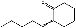 2-pentylidenecyclohexan-1-one Struktur