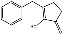 3-BENZYL-2-HYDROXYCYCLOPENT-2-ENONE Struktur