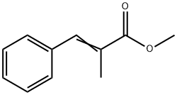 METHYL A-METHYLCINNAMATE Struktur