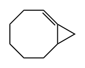 Bicyclo[6.1.0]non-1-ene Struktur