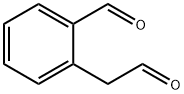 Benzeneacetaldehyde, 2-formyl- (9CI) Struktur