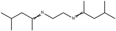 N,N'-bis(1,3-dimethylbutylidene)ethylenediamine  Struktur