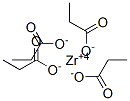 zirconium(4+) propionate Struktur