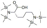 N2,N2,N6,N6-Tetrakis(trimethylsilyl)-L-lysine Struktur