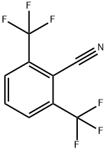 2,6-BIS(TRIFLUOROMETHYL)BENZONITRILE Struktur