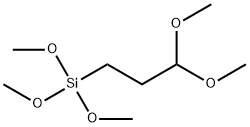 3-(Trimethoxysilyl)propionaldehyde dimethyl acetal Struktur