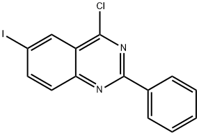 4-CHLORO-6-IODO-2-PHENYLQUINAZOLINE Struktur