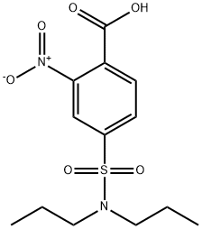 2-nitroprobenecid Struktur