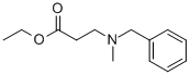 ETHYL 3-(N-BENZYL-N-METHYLAMINO)PROPANOATE Struktur