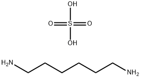 hexamethylenediammonium sulphate  Struktur