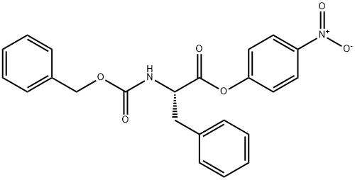 benzyloxycarbonylphenylalanine 4-nitrophenyl ester Struktur