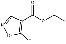 4-Isoxazolecarboxylicacid,5-fluoro-,ethylester(8CI) Struktur