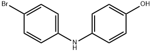 4-Bromo-4’-hydroxydiphenylamine Struktur