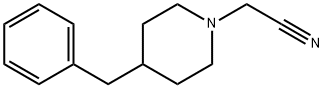 2-(4-benzylpiperidino)acetonitrile Struktur