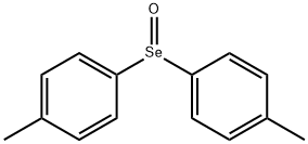 Bis(p-tolyl) selenoxide Struktur