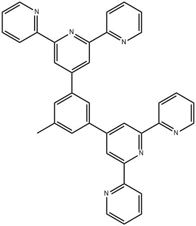 4',4''''-(5-METHYL-1,3-PHENYLENE)BIS-2,2':6',2''-TERPYRIDINE Struktur