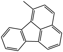 1-甲基熒蒽, 25889-60-5, 結(jié)構(gòu)式