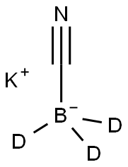 POTASSIUM CYANOBORODEUTERIDE Struktur