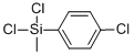 CHLOROPHENYLMETHYLDICHLOROSILANE Struktur