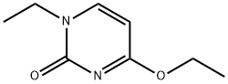 4-ethoxy-1-ethyl-2(1H)-pyrimidinone Struktur