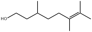 3,6,7-trimethyloct-6-en-1-ol Struktur