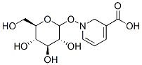 3-Carboxylato-1-β-D-glucopyranosylpyridinium Struktur