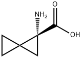 Spiro[2.2]pentanecarboxylic acid, 1-amino-, (1R)- (9CI) Struktur