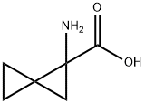 Spiro[2.2]pentanecarboxylic acid, 1-amino- (9CI) Struktur