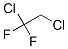 Ethane, dichlorodifluoro- Struktur