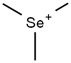 trimethylselenonium Struktur