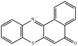 BENZO(A)PHENOTHIAZIN-5-ONE Struktur