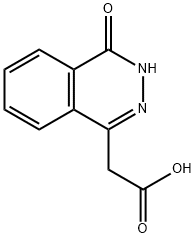 2-(4-氧-3,4-二氫鄰苯二甲秦)乙酸, 25947-11-9, 結(jié)構(gòu)式