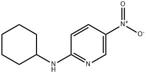 2-CYCLOHEXYLAMINO-5-NITROPYRIDINE Struktur