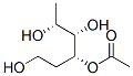 3-O-Acetyl-2,6-dideoxy-D-lyxo-hexose Struktur