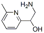 2-Pyridinemethanol,  -alpha--(aminomethyl)-6-methyl- Struktur