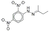 2-Butanone 2,4-Dinitrophenylhydrazone-d3 Struktur