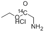 GLYCINE ETHYL ESTER HYDROCHLORIDE, [GLYCINE 1-14C] Struktur