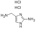 4-AMINOMETHYL-1H-IMIDAZOL-2-YLAMINE 2HCL Struktur