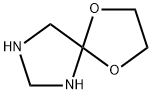 6,9-Dioxa-1,3-diazaspiro[4.4]nonane(9CI) Struktur