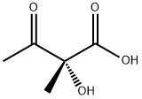 Butanoic acid, 2-hydroxy-2-methyl-3-oxo-, (R)- (9CI) Struktur