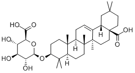 b-D-Glucopyranosiduronic  acid,(3b)-17-carboxy-28-norolean-12-en-3-yl Struktur